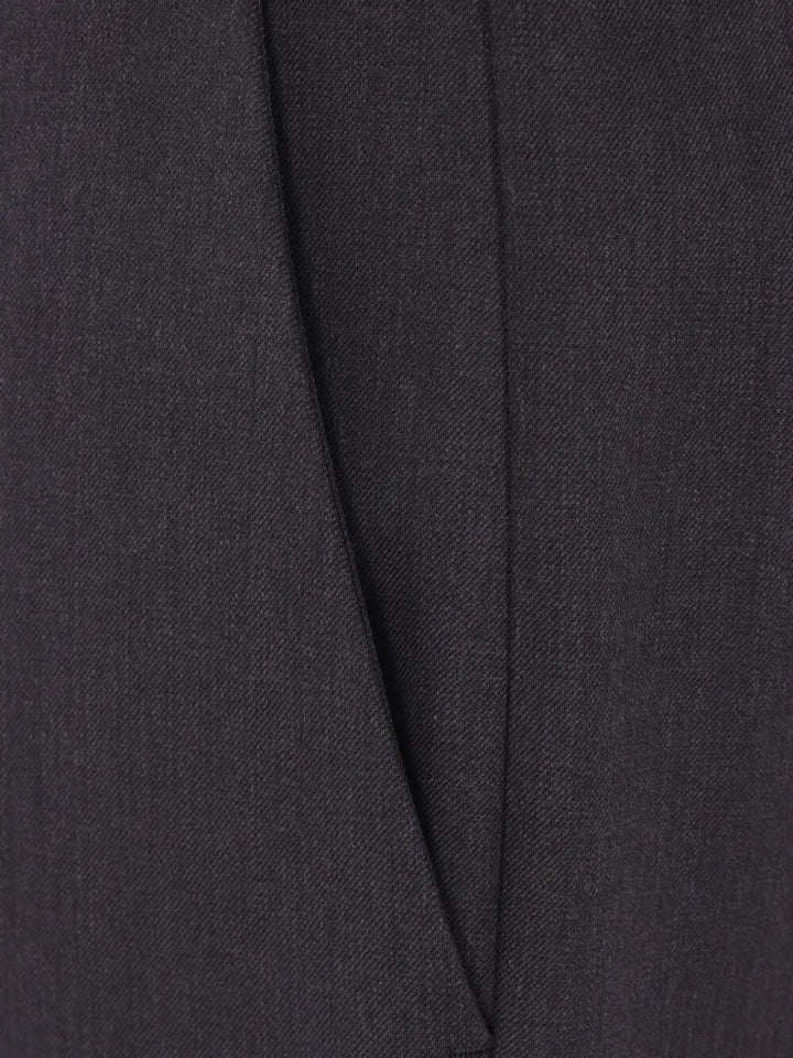 Prada Women Safety-Pin Detail Wool Trousers
