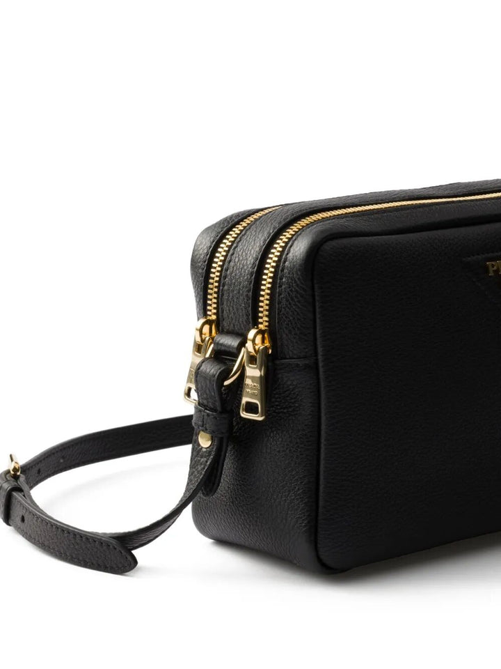 Prada Women Small Leather Shoulder Bag