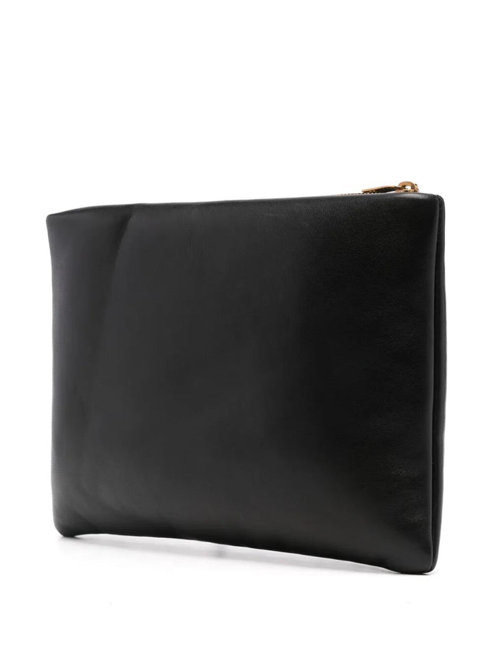 Saint Laurent Women Calypso Small Pouch In Lambskin
