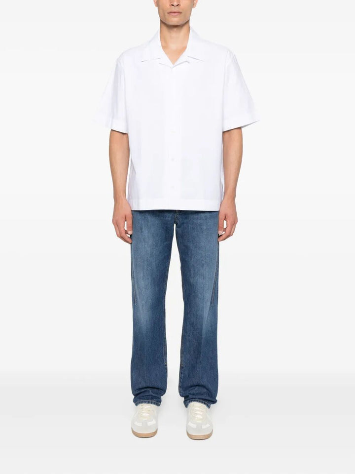 Givenchy Men Washed Denim Straight Jeans
