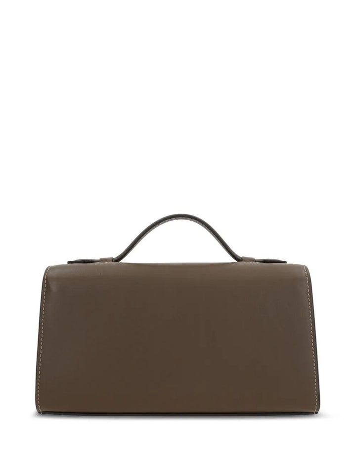 Savette Women "Symmetry Pochette" In Smooth Calf Leather
