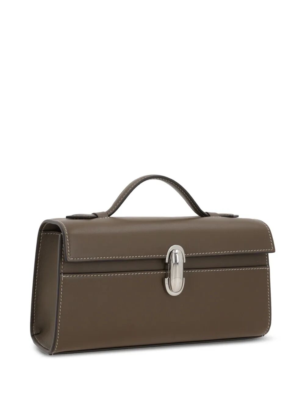 Savette Women "Symmetry Pochette" In Smooth Calf Leather