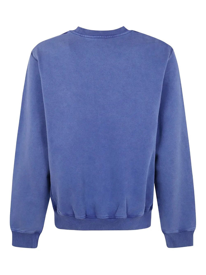 Casablanca Men "Chrome Text" Printed Sweatshirt