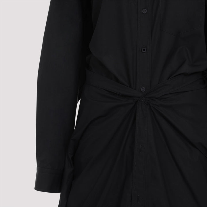 Balenciaga Maxi Patched Shirt Women