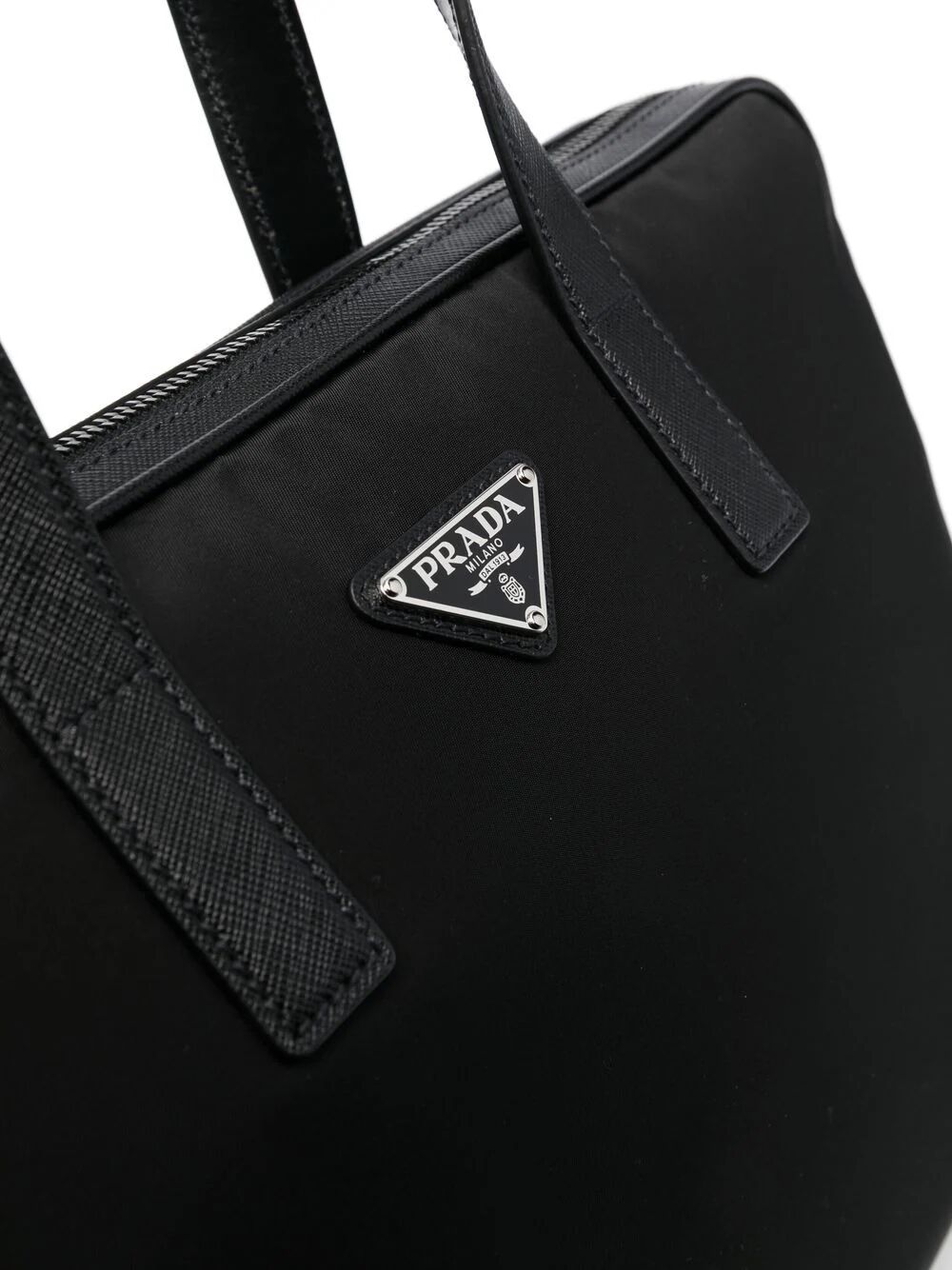 Prada Men Cartella Re-Nylon E Saffiano