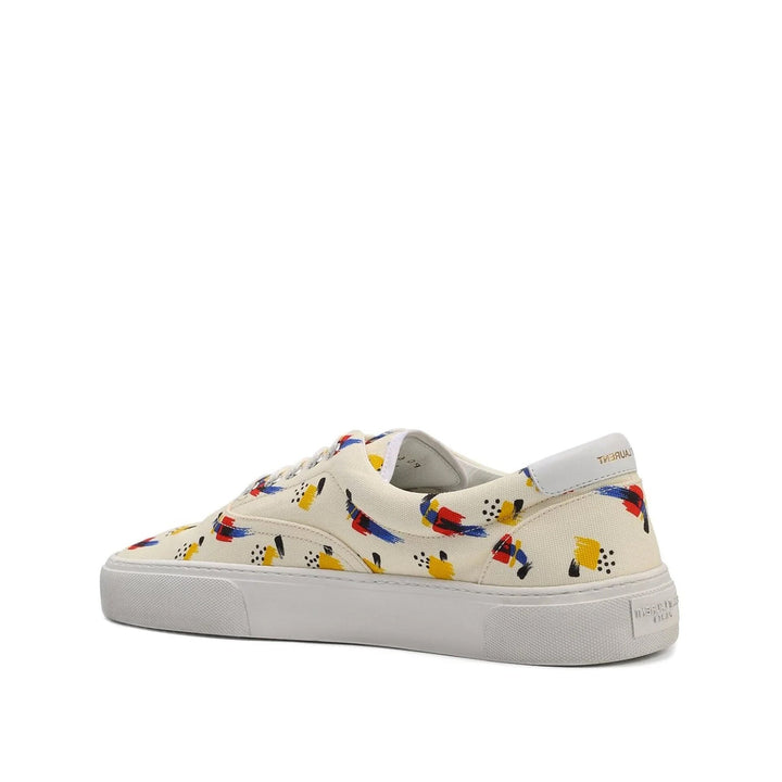 Saint Laurent Printed Canvas Sneakers Men