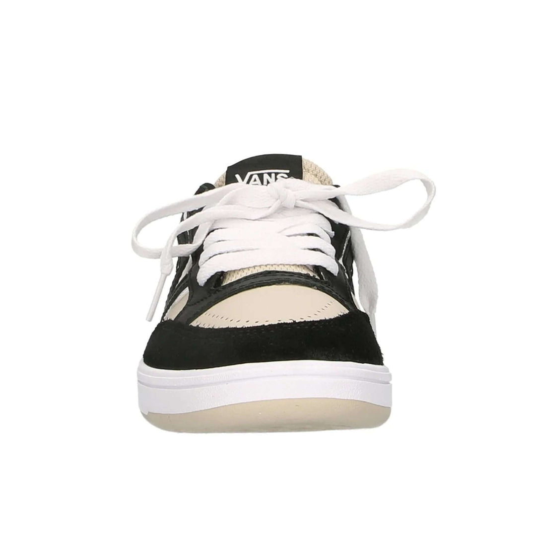 Vans black, charcoal low top leather unisex Sneakers