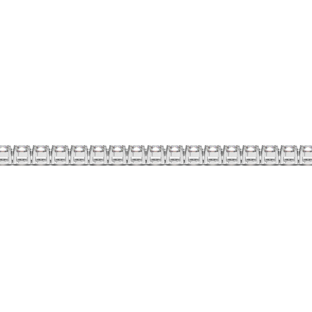Lab Grown Round Diamond Tennis Bracelet in 14k White Gold (6 cctw F/G  VS2/SI1)