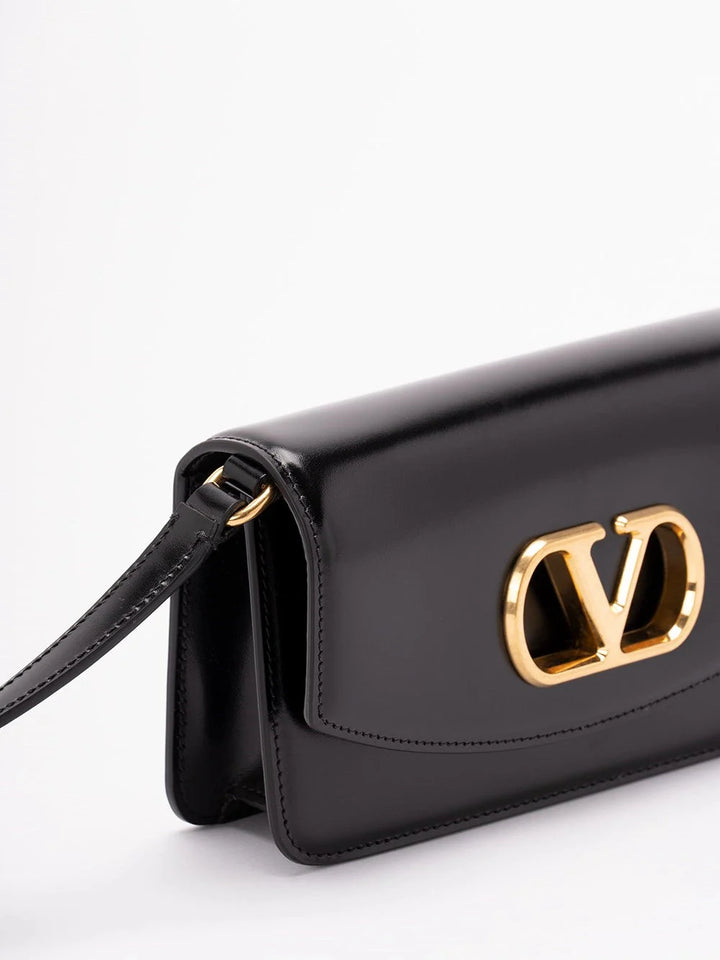 Valentino Garavani Men `Vain` Small Leather Clutch