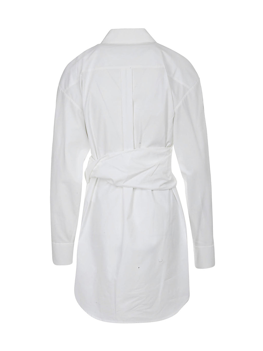 Alexander Wang Women Pulled Shirt Dress With Back Cummerbund