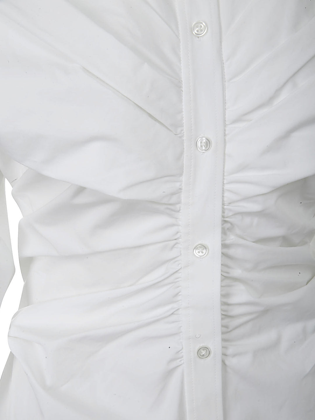 Alexander Wang Women Pulled Shirt Dress With Back Cummerbund