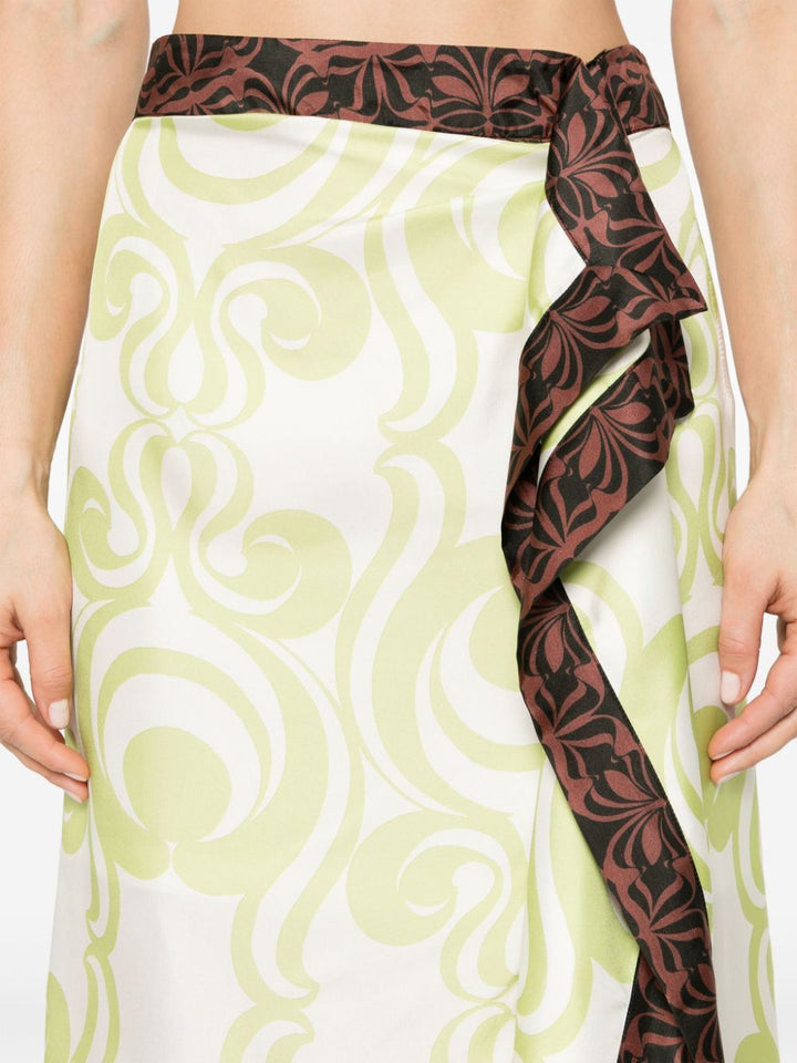 Dries Van Noten Women 01830 Sole Bis 8273 Skirt