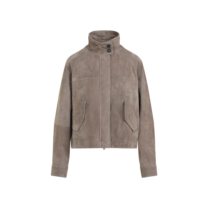 Brunello Cucinelli Suede Jacket Women