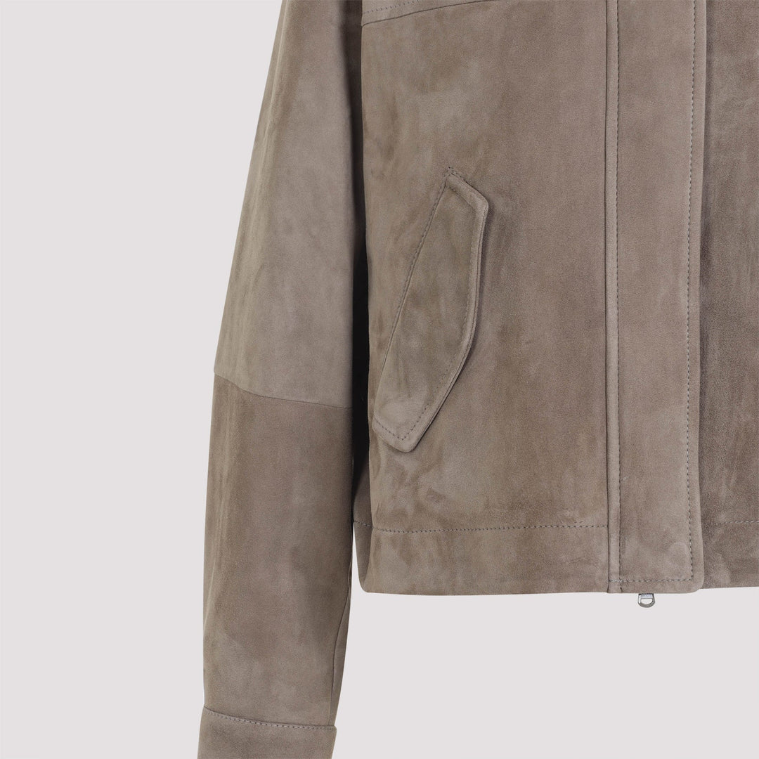 Brunello Cucinelli Suede Jacket Women