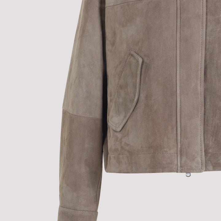Brunello Cucinelli Suede Jacket Women