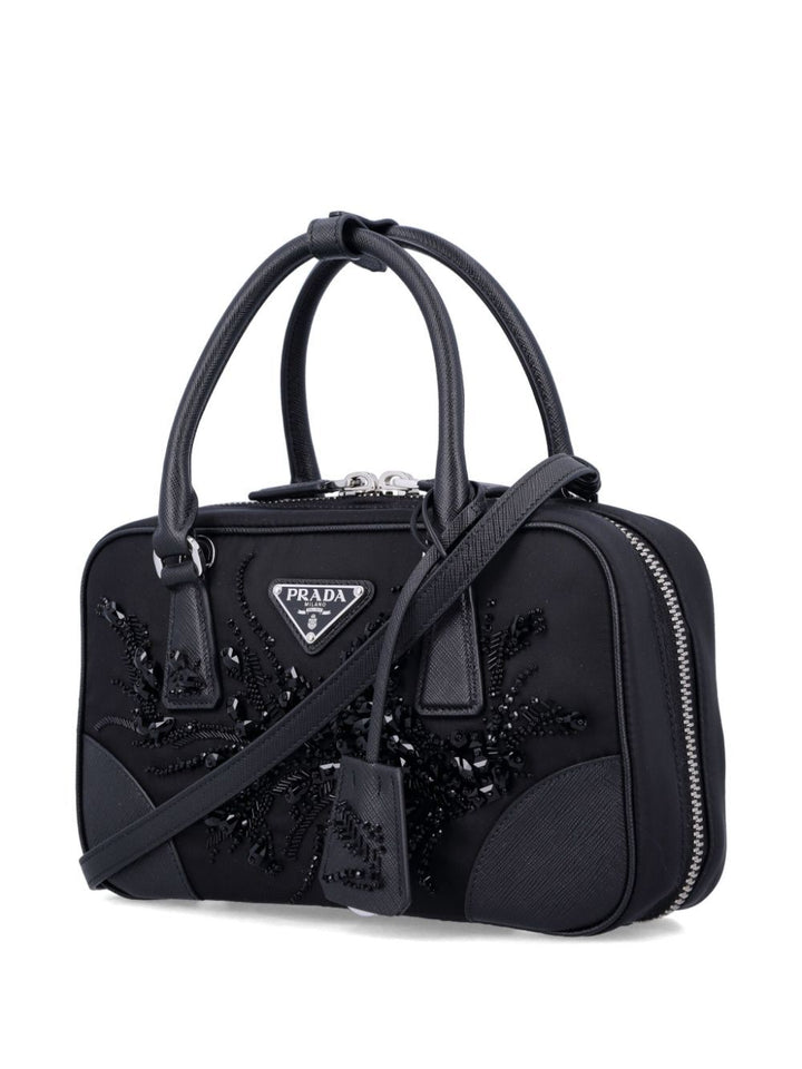 Prada Women Re-Edition 1978 Embellished Two-Handle Bag