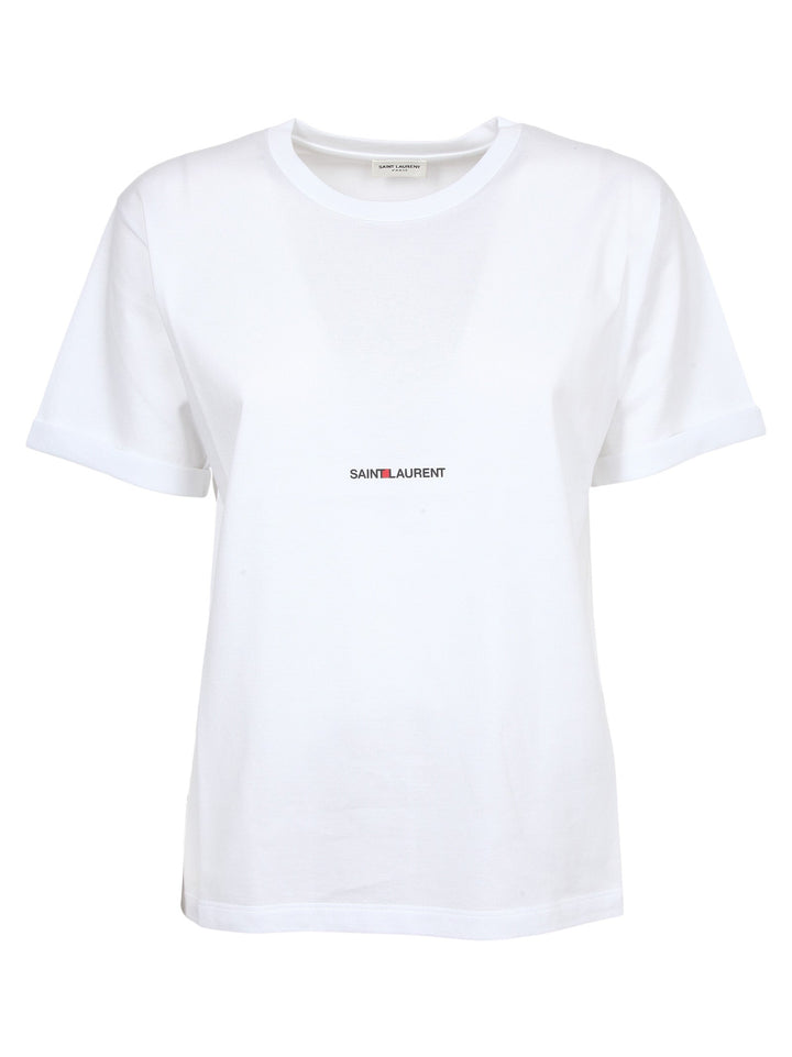 Saint Laurent Women T-Shirt Stampa Logo