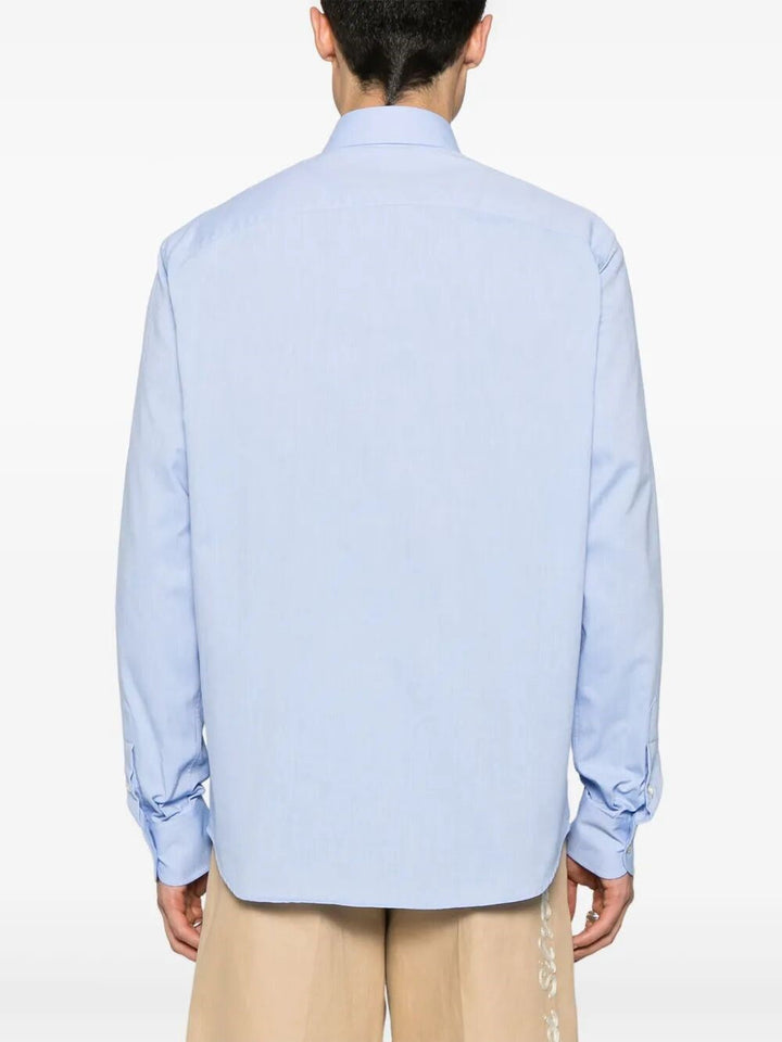 Valentino Garavani Men `Vlogo Signature` Long Sleeve Oxford Shirt