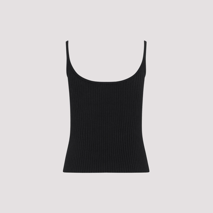 Courreges Rib Knit Tank Top Women