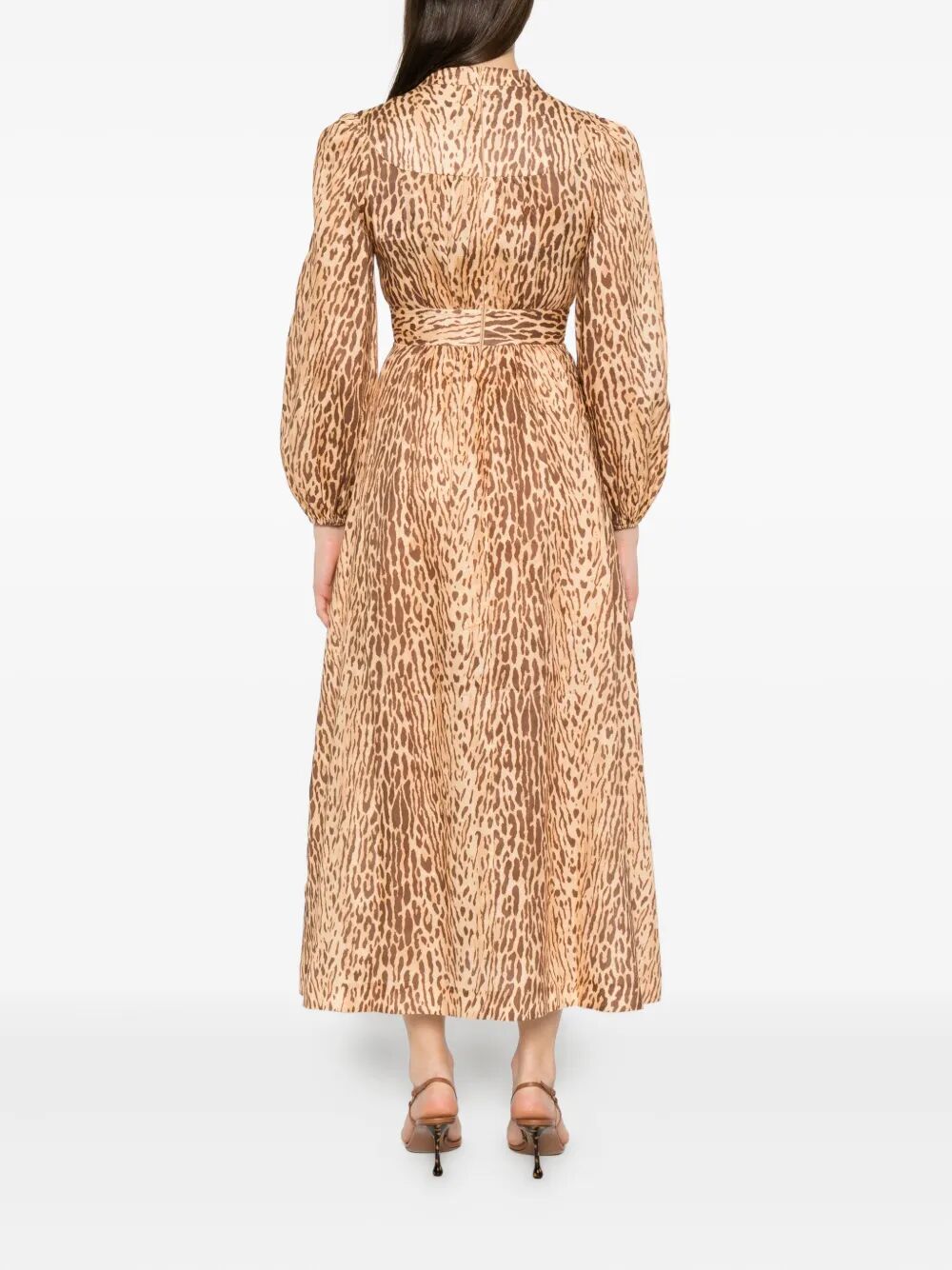 Zimmermann Women Cascadian Plunge Midi Dress