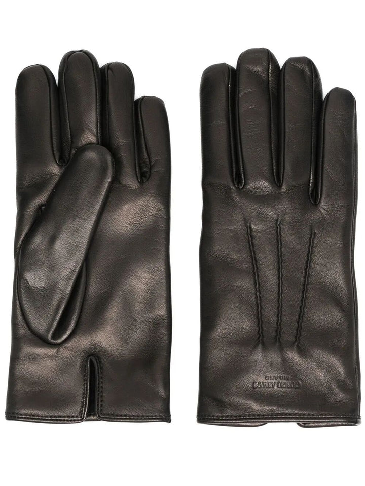 Giorgio Armani Men Nappa Leather Gloves