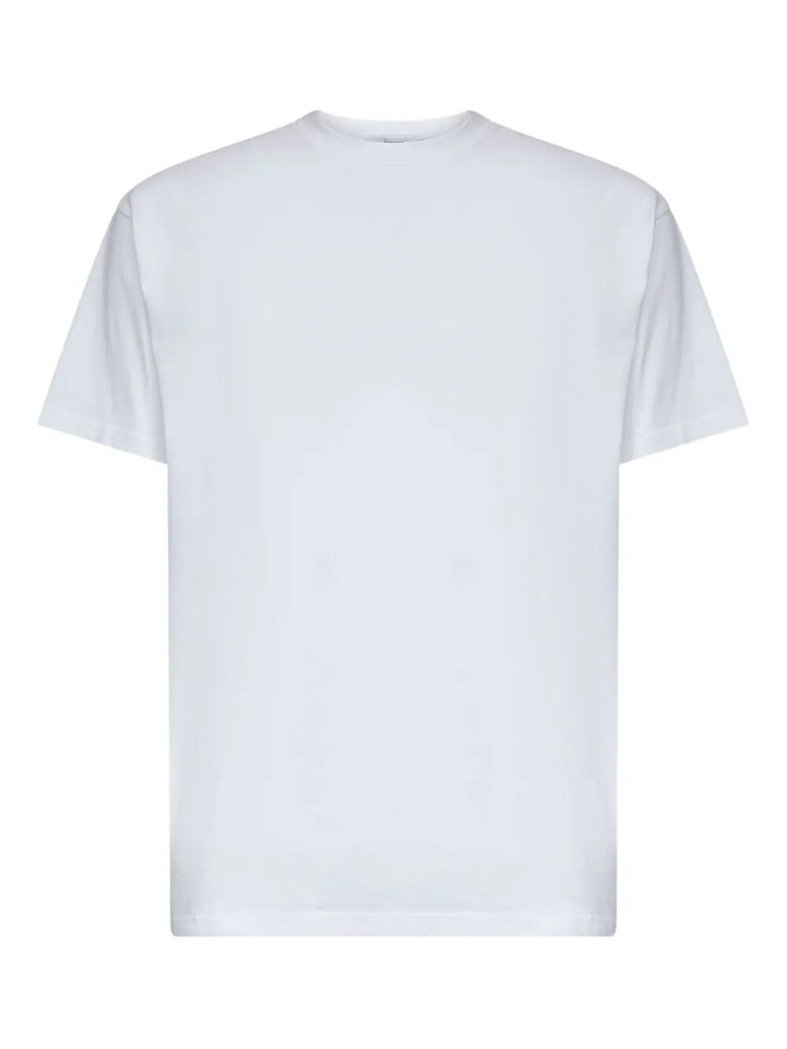 Givenchy Men Cotton T-Shirt With Givenchy Stamp Print