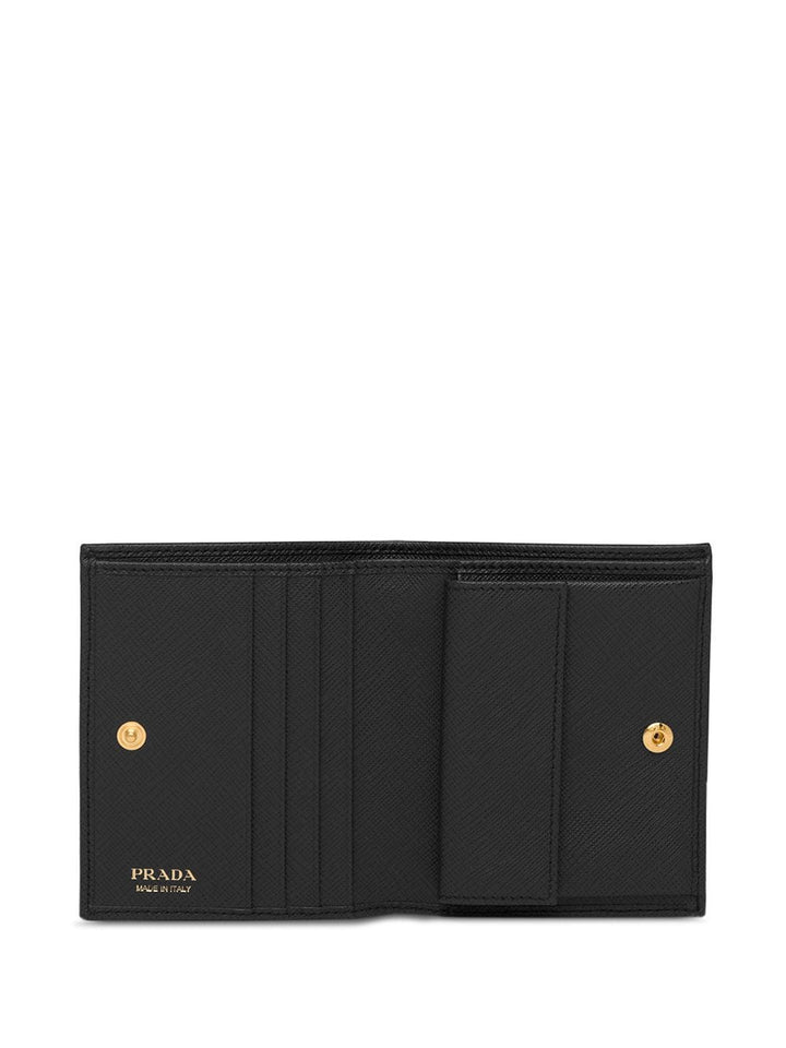 Prada Women Small Saffiano Leather Wallet