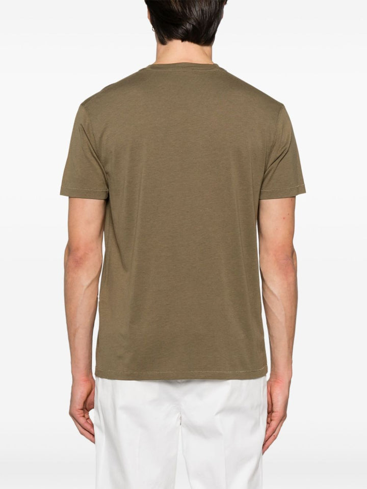 Tom Ford Men Lyocell And Cotton Regular Fit T-Shirt