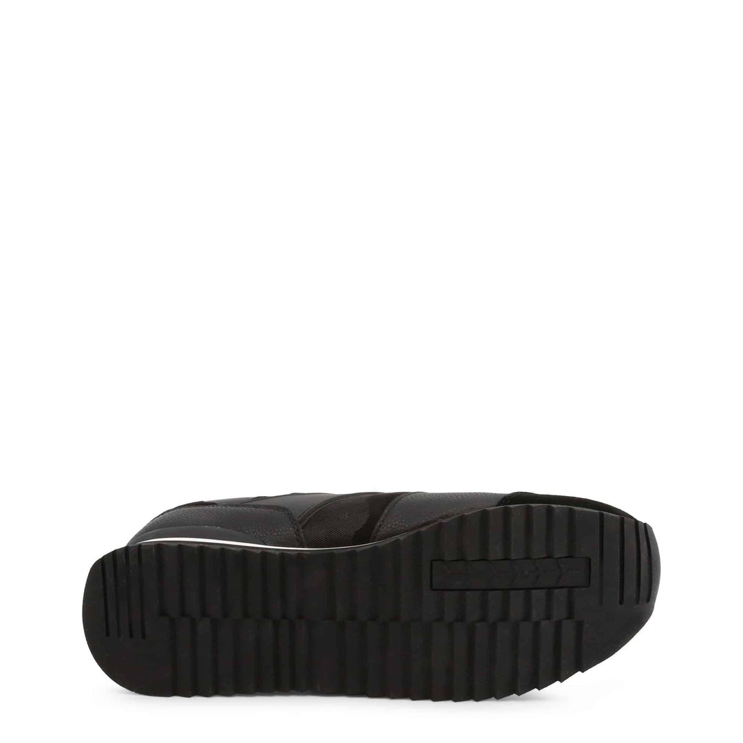 Lamborghini men's black low top Sneakers