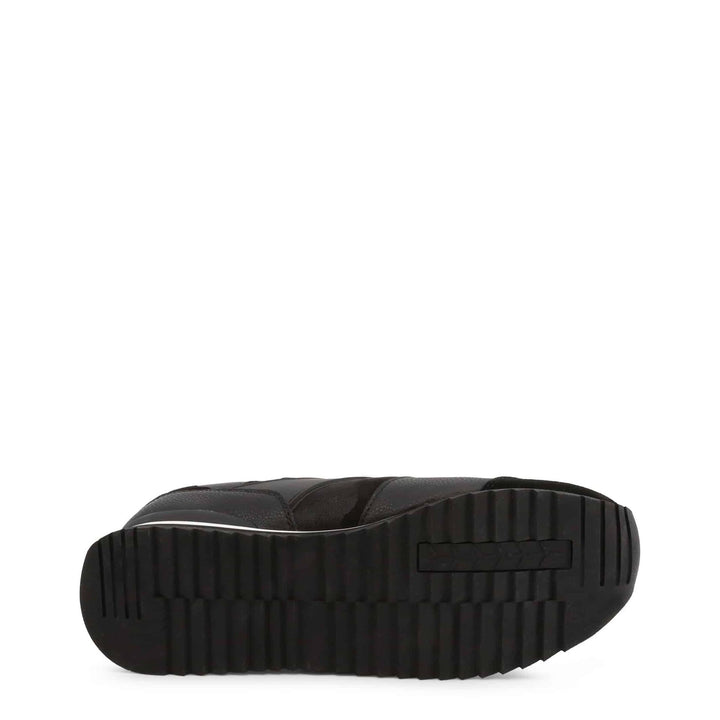 Lamborghini men's black low top Sneakers