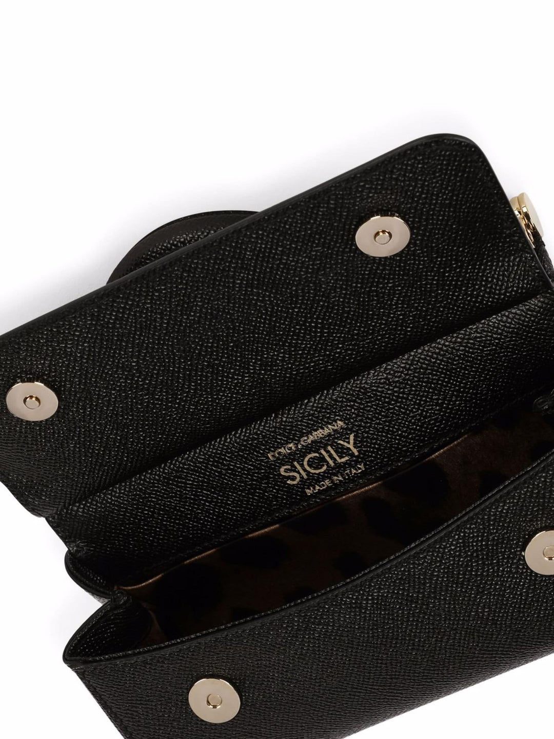 Dolce &amp; Gabbana small Sicily rhinestone-embellished top-handle bag