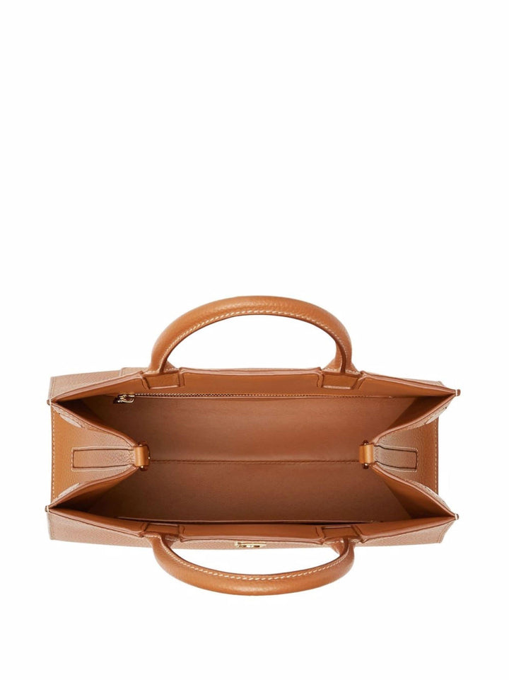 Burberry mini Frances leather tote bag