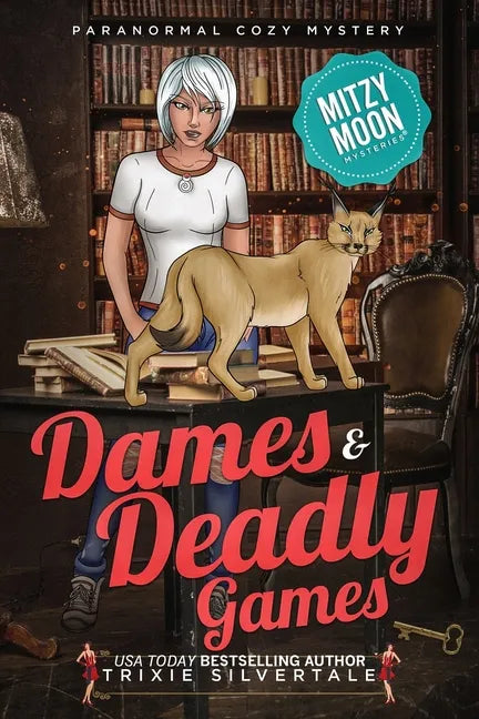 Dames and Deadly Games: Paranormal Cozy Mystery - Paperback