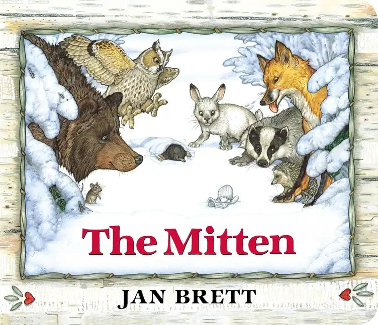 The Mitten (Oversized Lap Board Book) - Board Book