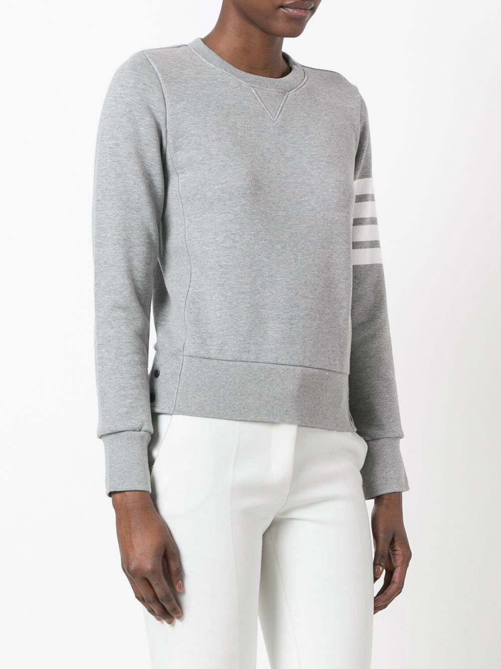 Thom Browne Women Sweatshirt With Stripes