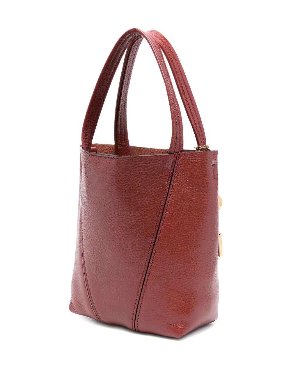 Chloe Women Small Chloé Spin Tote Bag In Grained Leather