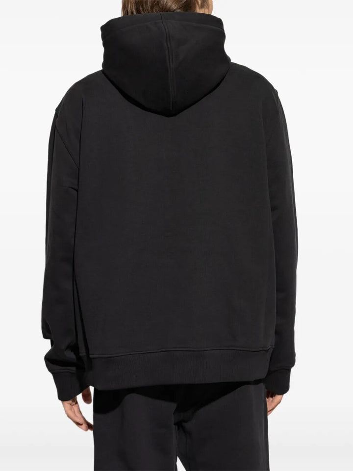 Givenchy Men Zipped Cotton Hoodie