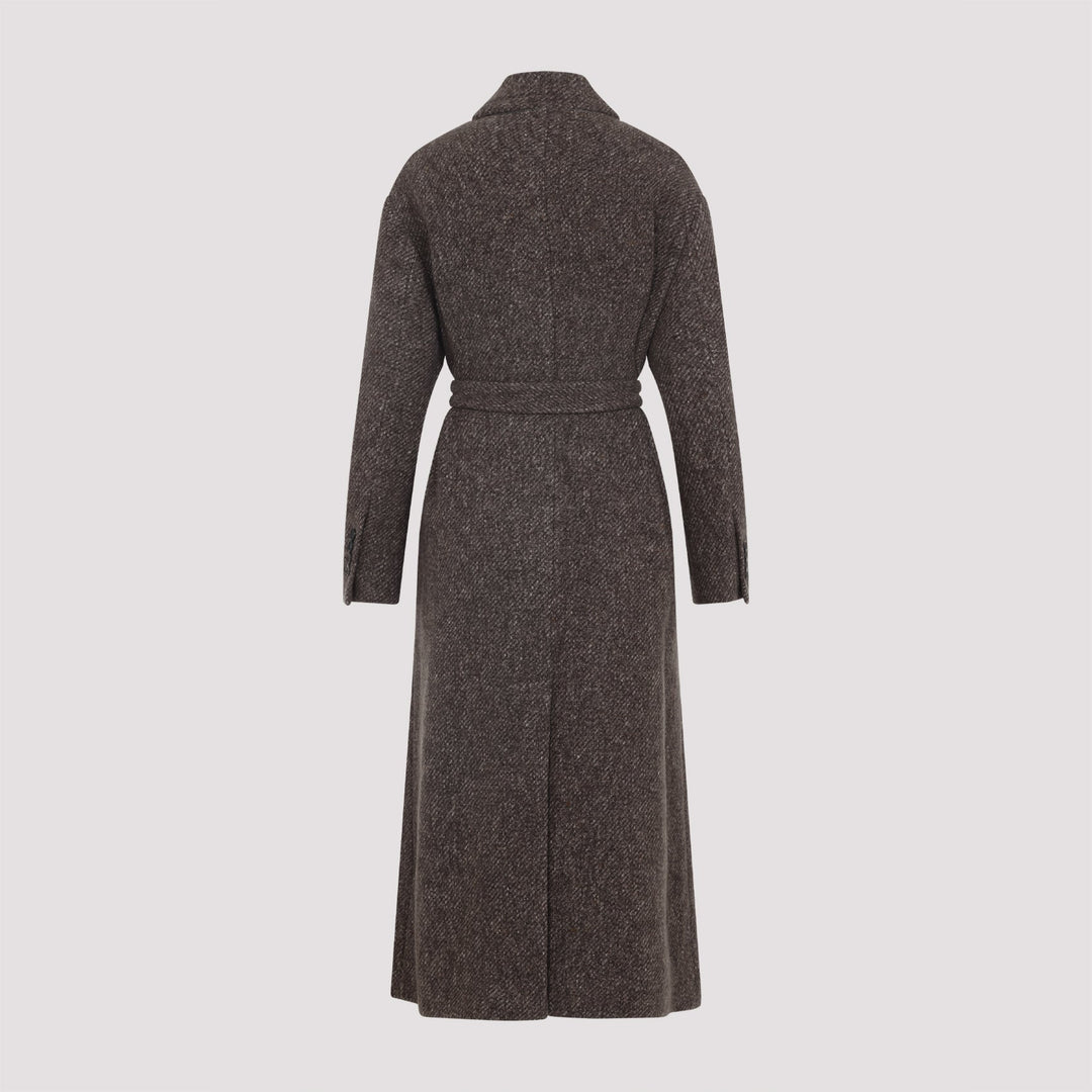 Brunello Cucinelli Wool And Cashmere Coat Women