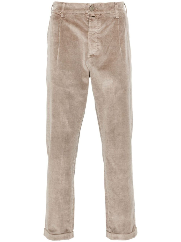 Jacob Cohen Men Crop Slim Single Pence Henry Pant