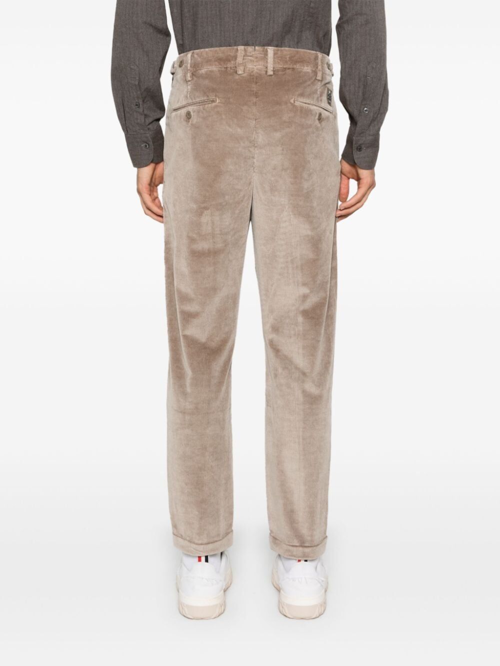 Jacob Cohen Men Crop Slim Single Pence Henry Pant