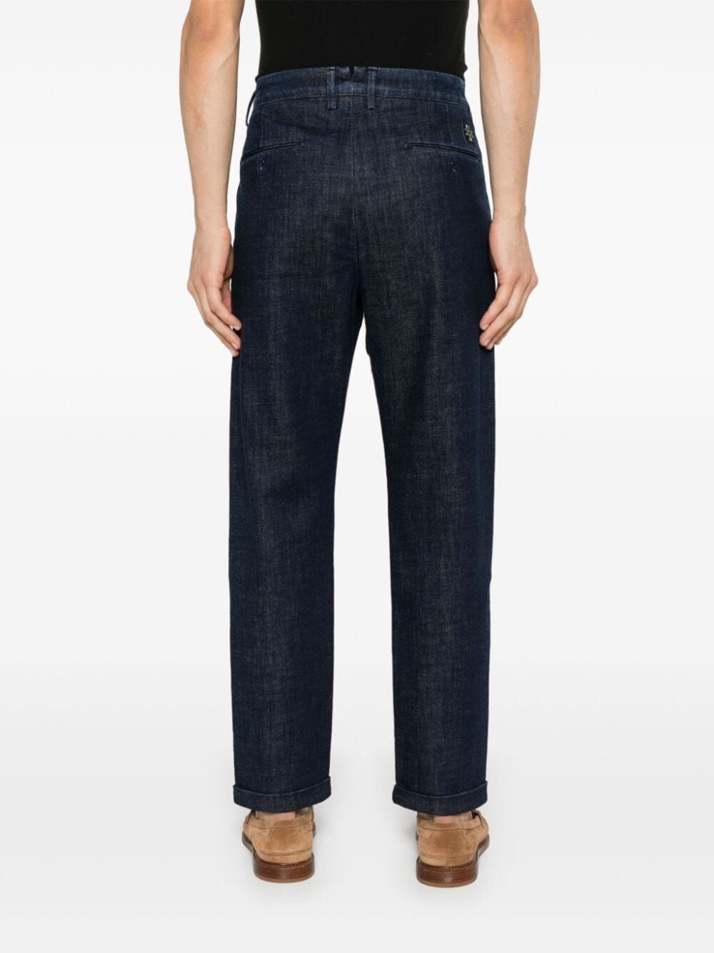Jacob Cohen Men Crop Slim Single Pence Henry Pant