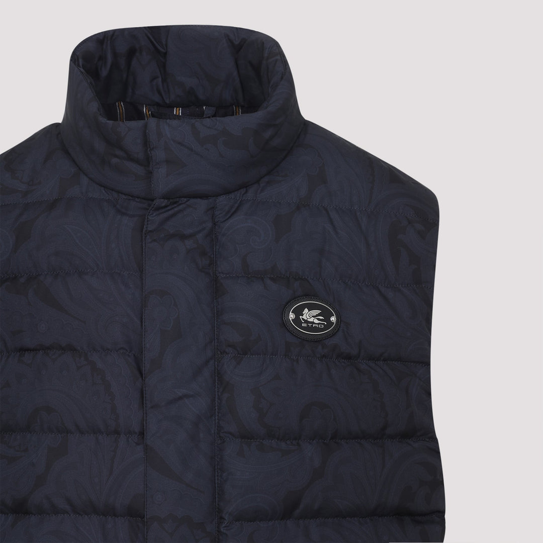 Etro Down Jacket Vest Men