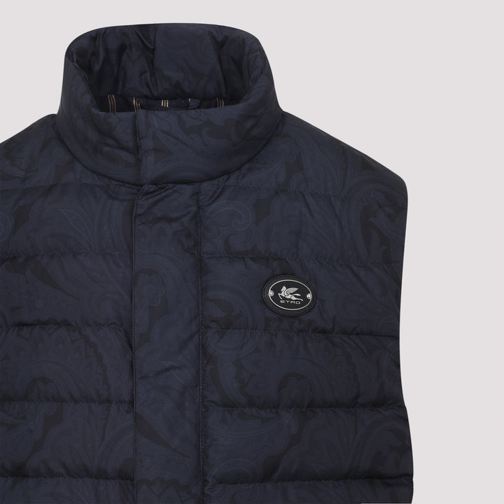 Etro Down Jacket Vest Men