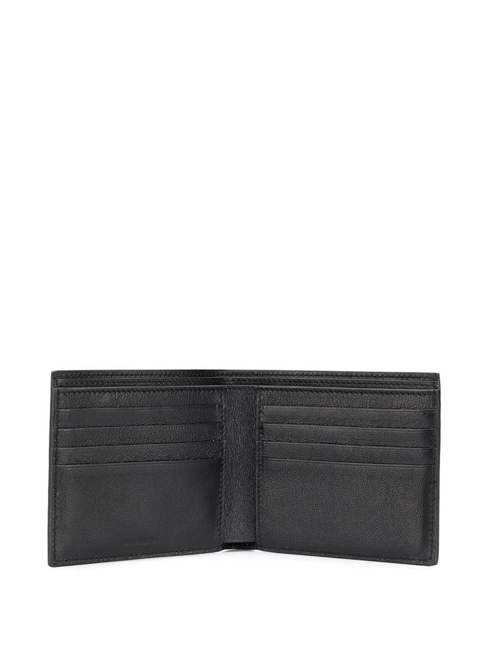 Balenciaga Men Logo-Print Squared Bi-Fold Wallet