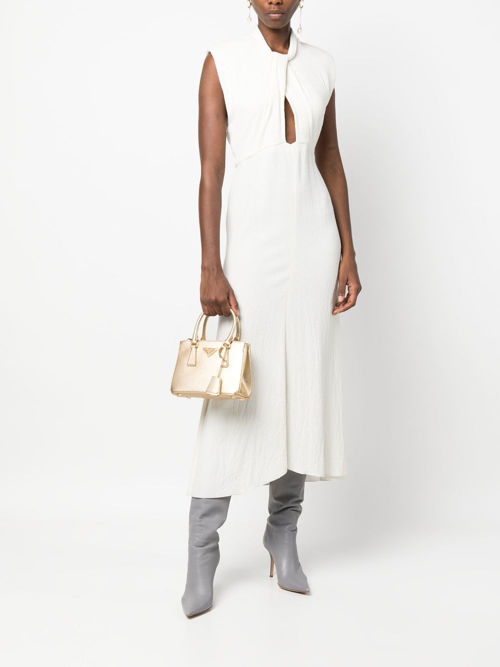 Prada Women Galleria Saffiano Leather Mini Bag