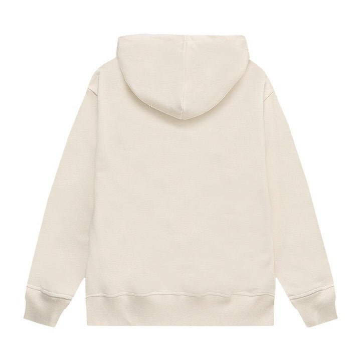 Loewe Relaxed fit hoodie in cotton Beige