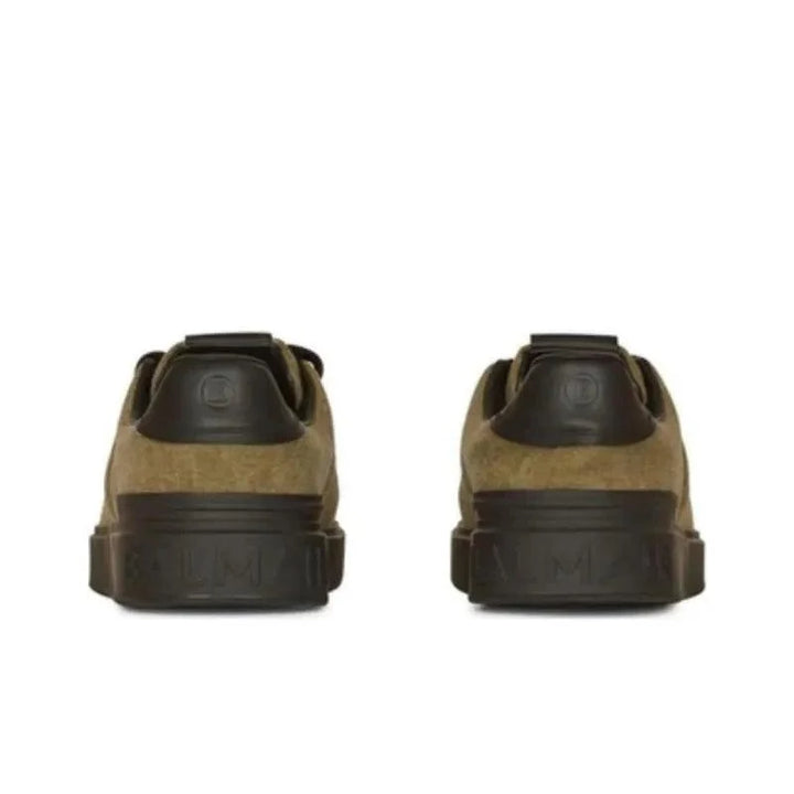 BALMAIN Logo-print B-Court Sneakers
