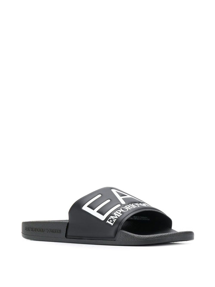 Ea7 Logo Pool Slides