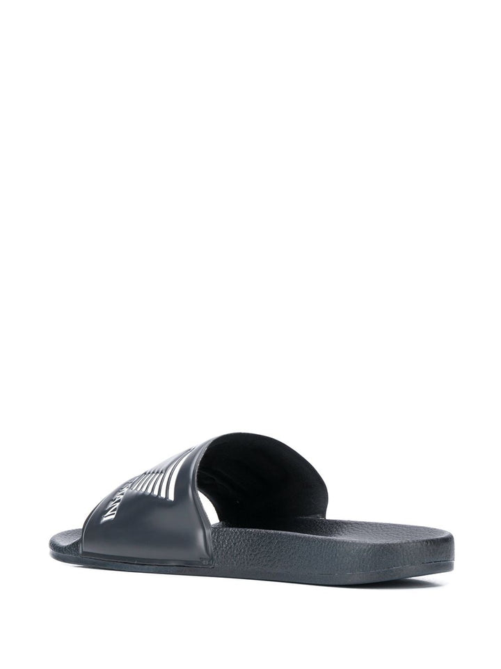 Ea7 Logo Pool Slides