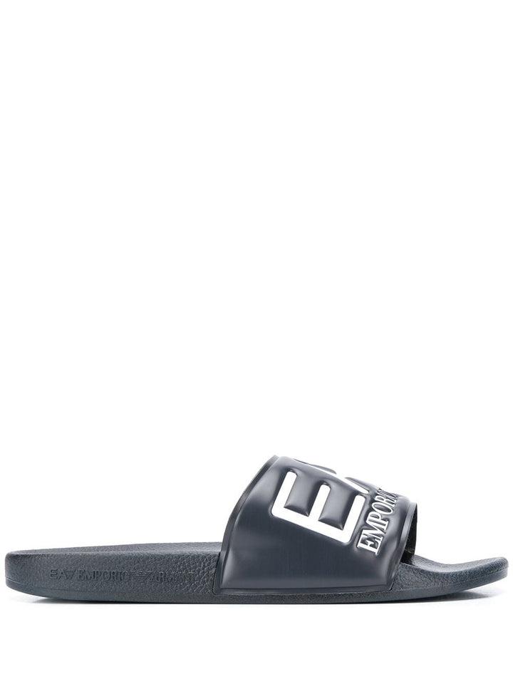 Ea7 Logo Pool Slides